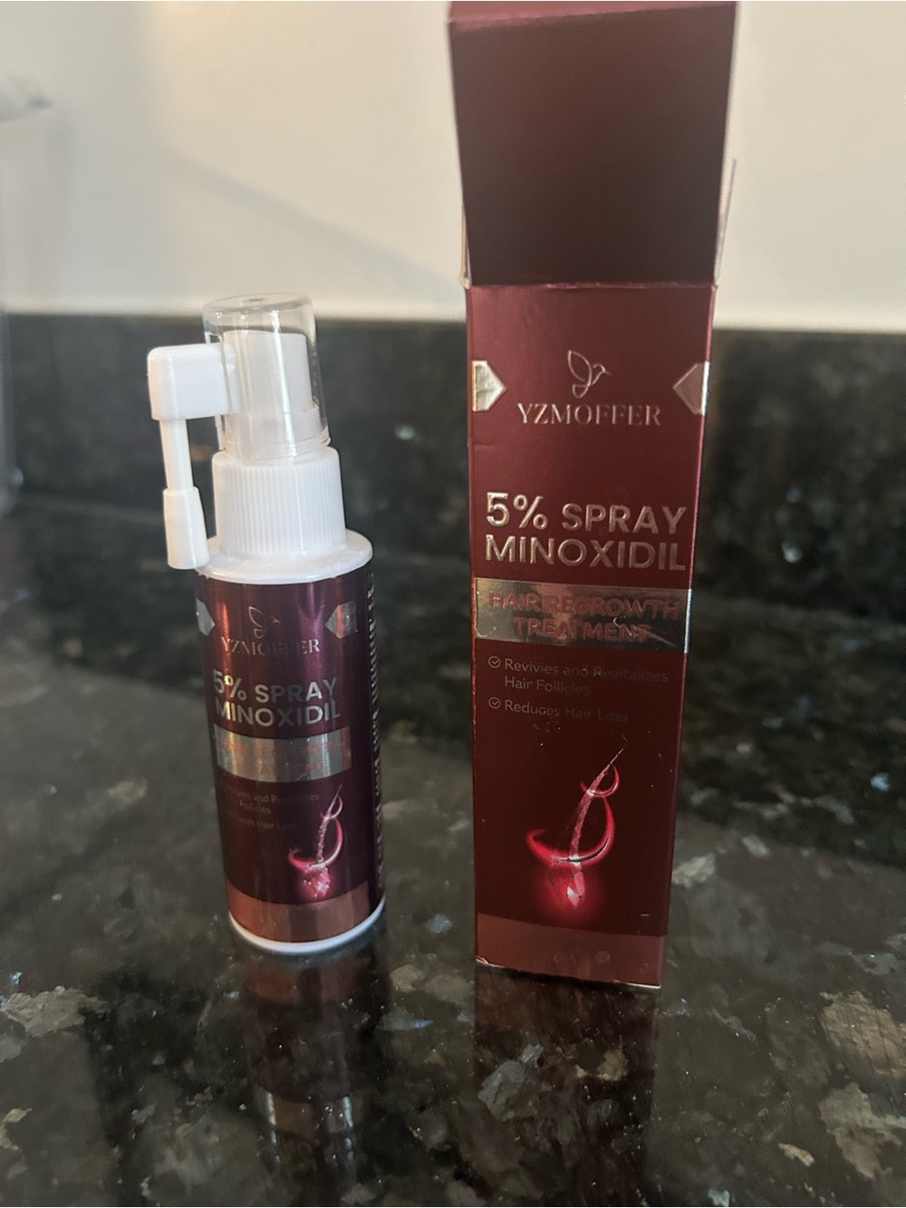 5% Spray Minoxidil Hair Regrowth Treatment 2.5 oz